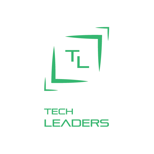 Grafika przedstawia logo programu Tech Leaders