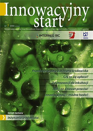 Innowacyjny Start numer 3 (3) sierpień 2006